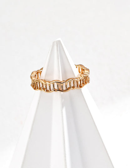 S925 Minimalist Silver Adjustable Ring